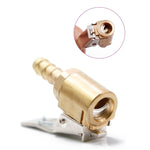 8mm Car Tyre Wheel Tire Air Chuck Inflator Pump Valve Clip Clamp Connector, 8mm
