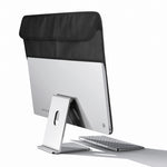 غطاء محمول مقاوم للغبار لجهاز Apple iMac مقاس 24 بوصة، غطاء شاشة كمبيوتر مكتبي Apple مع حقيبة تخزين، 24 بوصة (أسود)، 24 بوصة (رمادي)، 24 بوصة (أزرق)، 24 بوصة (بنفسجي)، 24 بوصة (أحمر)