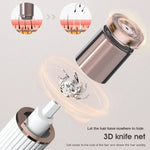 YJK098 ماكينة حلاقة حواجب كهربائية محمولة متعددة الوظائف، YJK098 (أسود)، YJK098 (بنفسجي)
