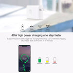 شاحن حائطي أصلي من هواوي SuperCharge، نسخة الشحن السريع بحد أقصى 40 واط