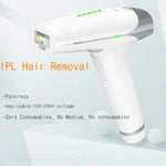 جهاز إزالة الشعر بالليزر المنزلي بدون ألم بتقنية IPL للجنسين