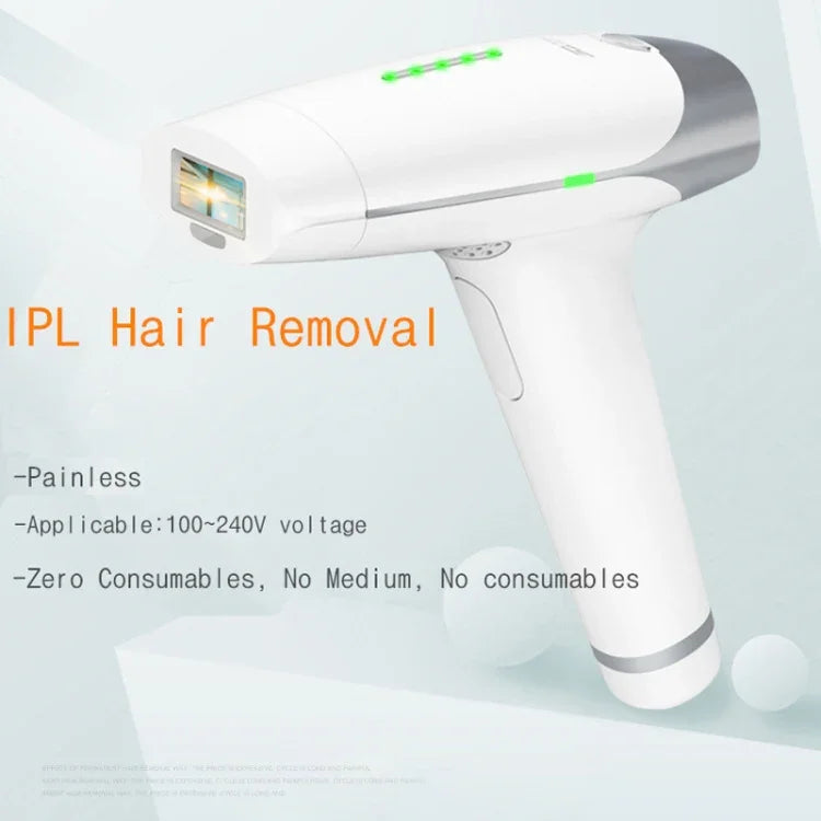 جهاز إزالة الشعر بالليزر المنزلي بدون ألم بتقنية IPL للجنسين