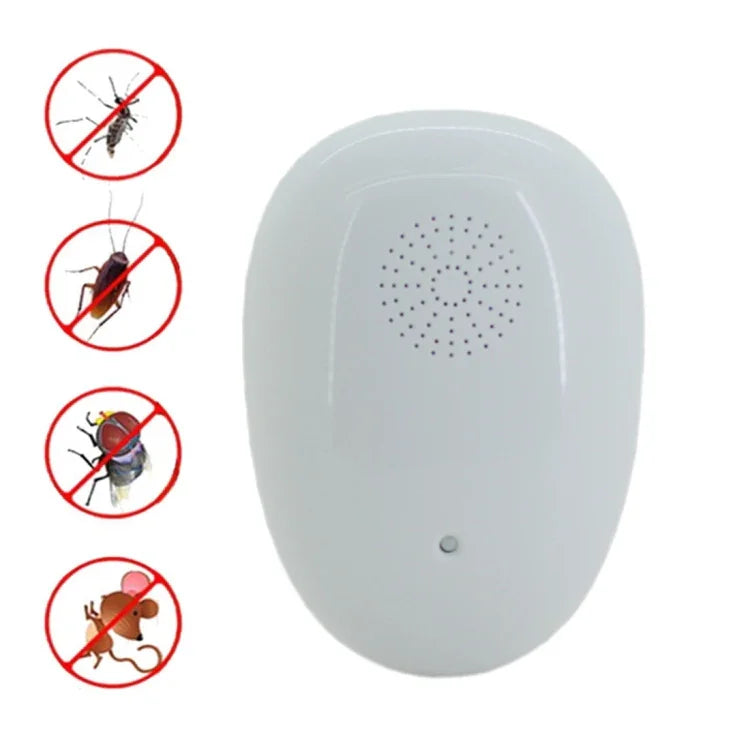 جهاز طرد الحشرات والبعوض بالموجات فوق الصوتية للتحكم في الآفات AC 90-250V، قابس أمريكي، قابس أمريكي