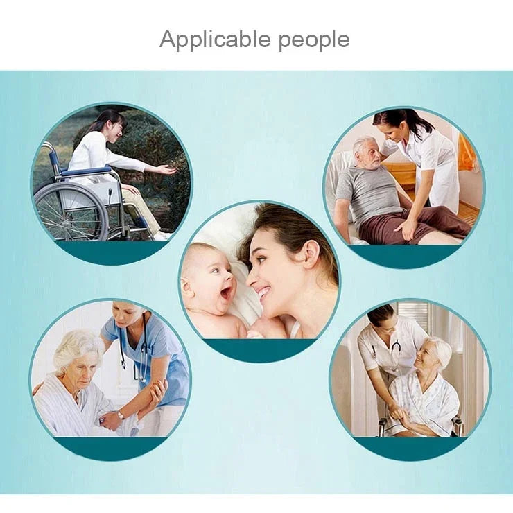 حفاضات للكبار من قماش KANG YI DOCTOR للنساء والرجال المعاقين وكبار السن، حفاضات قابلة للتصرف لسلس البول، L، مناسبة لمحيط الخصر: 1.7-2.5 قدم، L 10 قطع