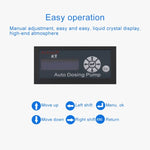 Jebao DP-4 مضخة جرعات أوتوماتيكية 7.5 واط مضخة بيرستالتية 4 قنوات تغذية أوتوماتيكية لخزان الشعاب المرجانية، موزع سائل، قابس أمريكي، DP-4 DP-4 7.5 واط
