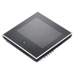 BHT-2001 منظم حرارة رقمي بشاشة LCD لغرفة التدفئة بنوع تسخين ماء بتحميل 3A، عرض الساعة / درجة الحرارة / الوقت / الأسبوع / التدفئة، BHT-2001 3A (أسود)
