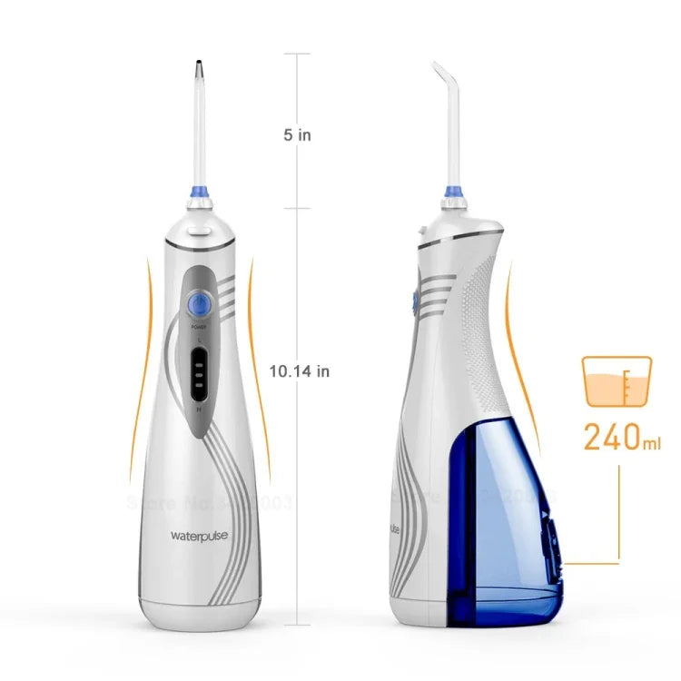 جهاز تنظيف فموي لاسلكي قابل لإعادة الشحن USB Waterpulse V400Plus، V400Plus، قابس: المملكة المتحدة