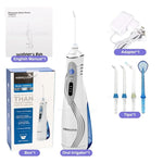 جهاز تنظيف فموي لاسلكي قابل لإعادة الشحن USB Waterpulse V400Plus، V400Plus، قابس: المملكة المتحدة