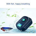 SOBO SB-988 مضخة هواء صامتة لحوض الأسماك 12 واط بأربعة مخارج وتدفق قابل للتعديل، SOBO SB-988