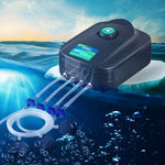 SOBO SB-988 مضخة هواء صامتة لحوض الأسماك 12 واط بأربعة مخارج وتدفق قابل للتعديل، SOBO SB-988