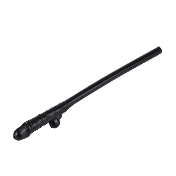 10 PCS Dicky Sipping Straw, Length: about 19cm, Dicky Sipping Straw(Black)