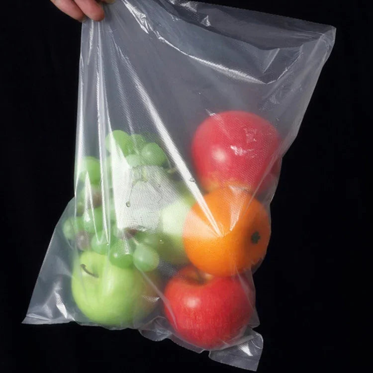 لفة أكياس تخزين طعام لحفظ الطعام طازجًا، أكياس حبوب PE، الحجم: 25*35cm