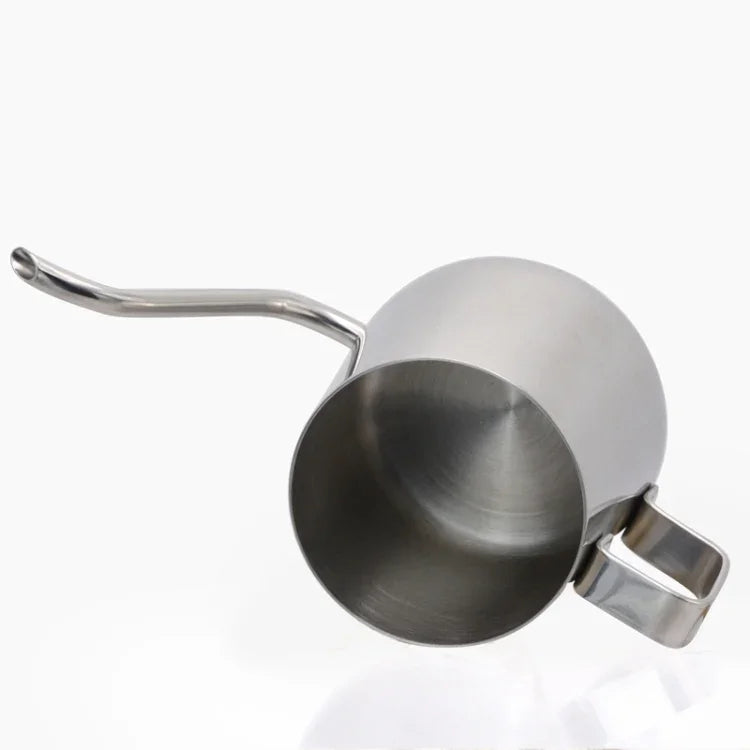 Long Narrow Spout 304 Stainless Steel Hand Drip Coffee Pot with Hanging Ear, 250ML