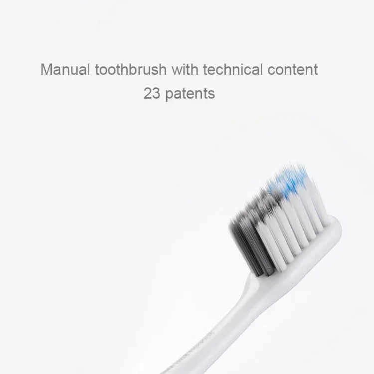 4 في 1 فرش أسنان ناعمة أصلية Xiaomi Mijia Dr.Bei Bass Method، 4 قطع