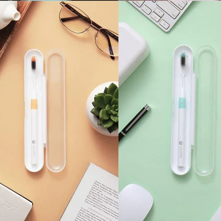 4 في 1 فرش أسنان ناعمة أصلية Xiaomi Mijia Dr.Bei Bass Method، 4 قطع