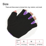 Unisex Half Finger Gloves Outdoors Riding Non-slip Breathable Sports Gloves, Size: S, Plamar: 16*12*3.0cm, Size: S, Plamar: 16*12*3.0cm
