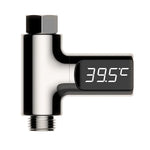 مقياس حرارة مائي سلبي للرضع مع عرض LED دوار 360 درجة للاستحمام، الجيل الأول BD-LS-01