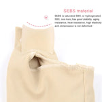 زوج من أكمام تصحيح تقوس إصبع القدم الكبير SEBS للعناية بالقدم، حلقة عظم إصبع القدم، دعامة تقويمية للإبهام، تخفيف للرجال / النساء، الحجم: L
