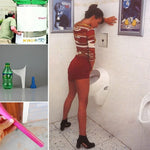 مبولة نسائية محمولة من السيليكون للتبول أثناء التخييم والسفر، لون عشوائي، أدوات طوارئ للحمام