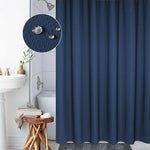 ستارة دش مقاومة للماء والعفن بنسيج خلية النحل من قماش البوليستر، الحجم: 240*200 سم، الحجم: 240*200 سم