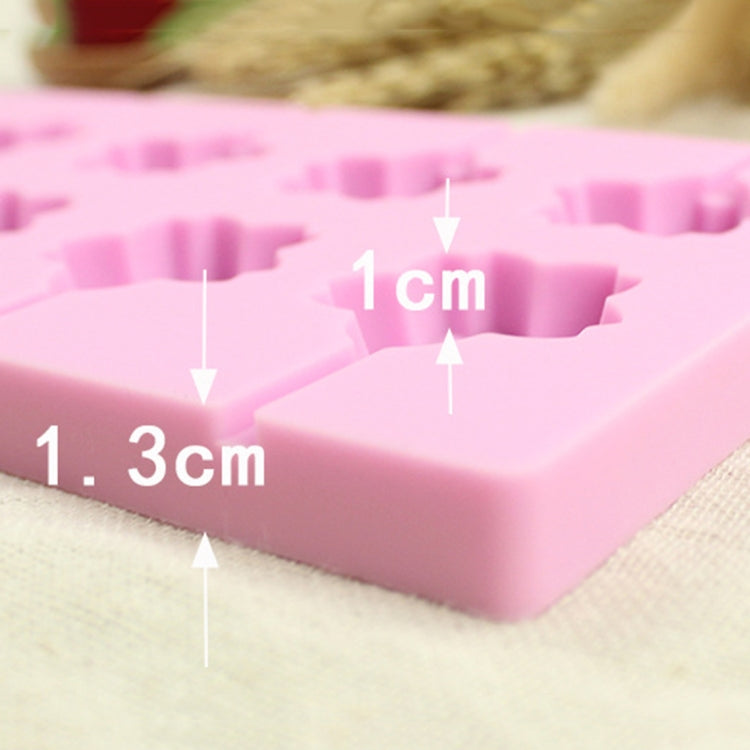 12 قالب شوكولاتة سيليكون DIY بسعة، على شكل مصاصة، على شكل بقرة، على شكل مصاصة