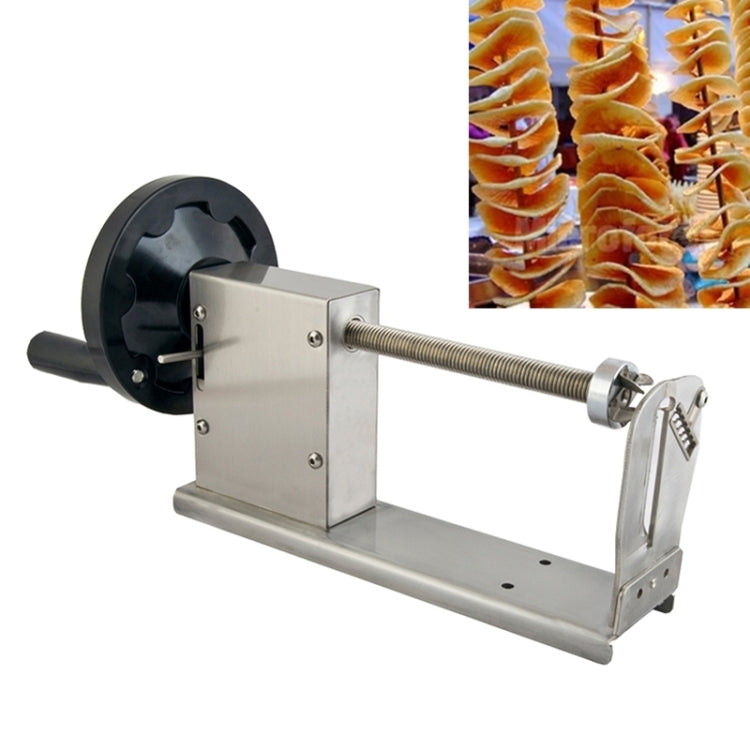 قاطع بطاطس يدوي ملتوي 528-1، قاطع شرائح البطاطس، قاطع بطاطس مقلية عالي الجودة، شد يدوي
