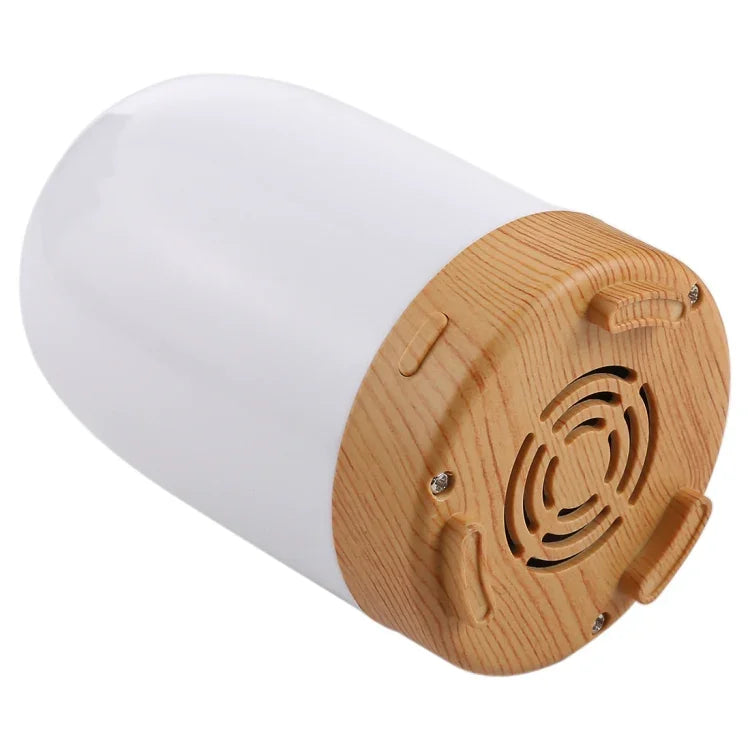 مرطب هواء صغير على شكل كبسولة بقوة 5 واط مع ضوء ملون، السعة: 50 مل، DC 5V، مرطب هواء على شكل كبسولة