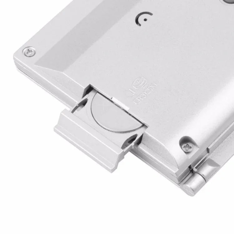 ساعة منبه رقمية محمولة قابلة للطي بشاشة LCD MT-033