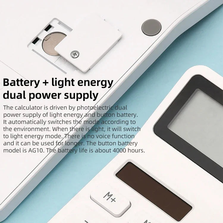 حاسبة أرز أصلية من شاومي Youpin LEMO بشاشة LED 12-بت، مادة ABS، زاوية 6 درجات، حاسبة 12-بت