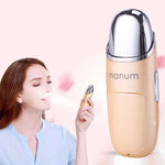 جهاز تدليك ترطيب جمال الوجه Nanum صغير للعناية بالبشرة مع رش الماء ورذاذ المرطب / رشاش كحول أوتوماتيكي