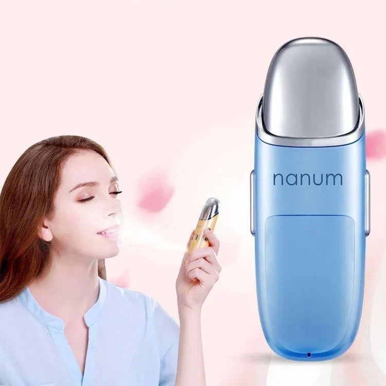 جهاز تدليك ترطيب جمال الوجه Nanum صغير للعناية بالبشرة مع رش الماء ورذاذ المرطب / رشاش كحول أوتوماتيكي