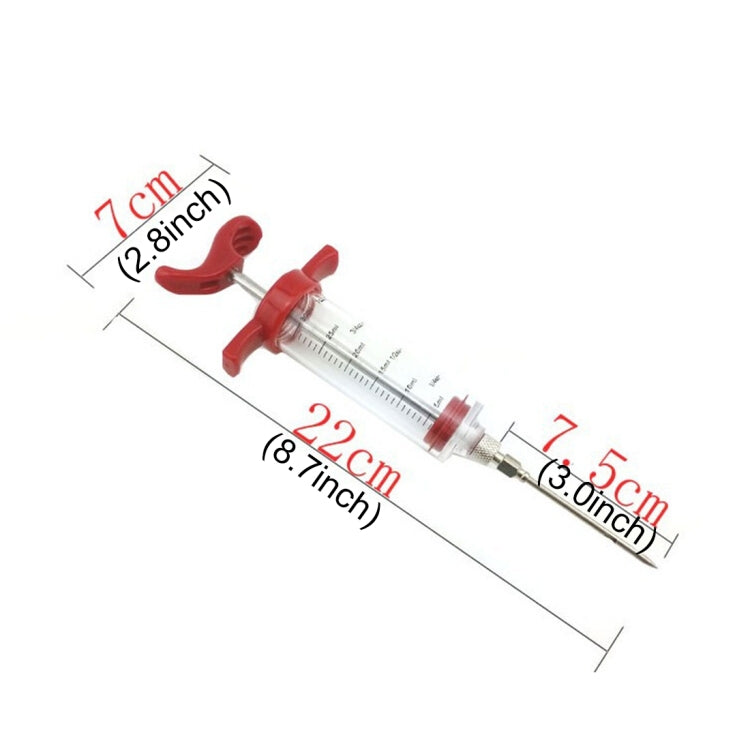 أدوات مطبخ إبداعية، حقنة توابل، إبرة ديك رومي، حقن صلصة للشواء، أدوات طهي، حقنة تتبيل بلاستيكية
