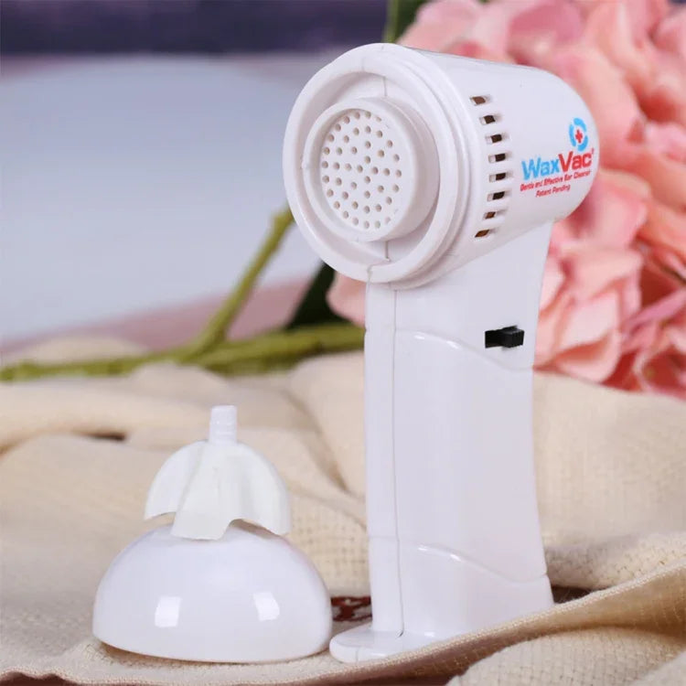جهاز تنظيف الأذن الكهربائي WaxVac لطيف وفعال للكبار والأطفال، أدوات العناية بالأذن 1