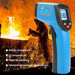 مقياس حرارة يدوي رقمي بالأشعة تحت الحمراء BENETECH GM531 للطهي، نطاق القياس: -50~530 درجة مئوية، GM531