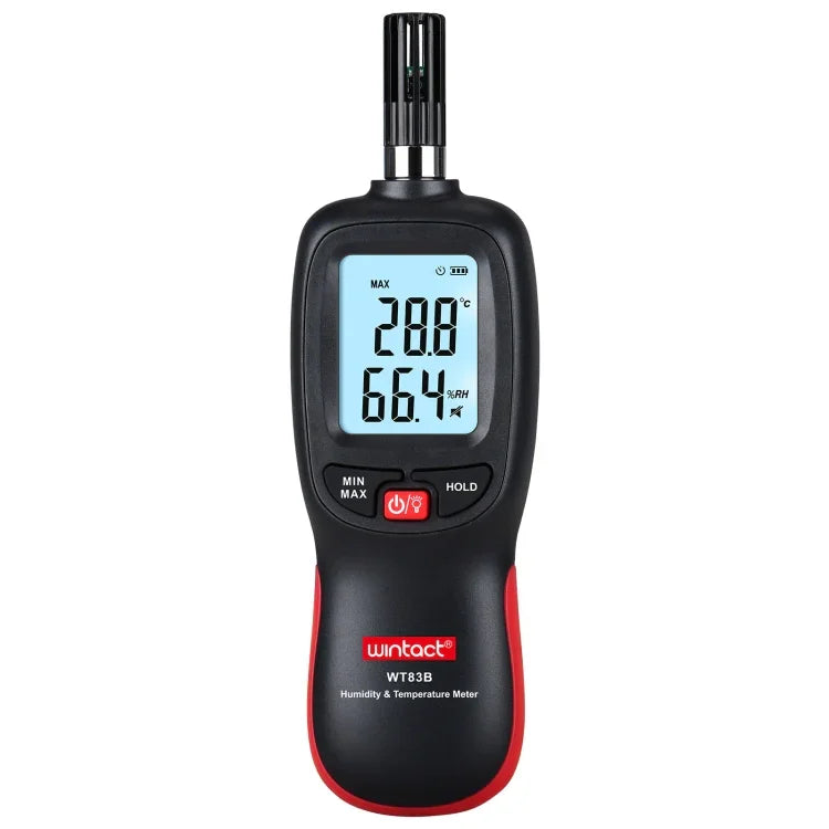 مقياس رطوبة ودرجة حرارة رقمي بلوتوث Wintact WT83B، WT83B