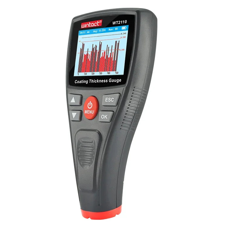 مقياس سمك طلاء بشاشة ملونة Wintact WT2110، WT2110