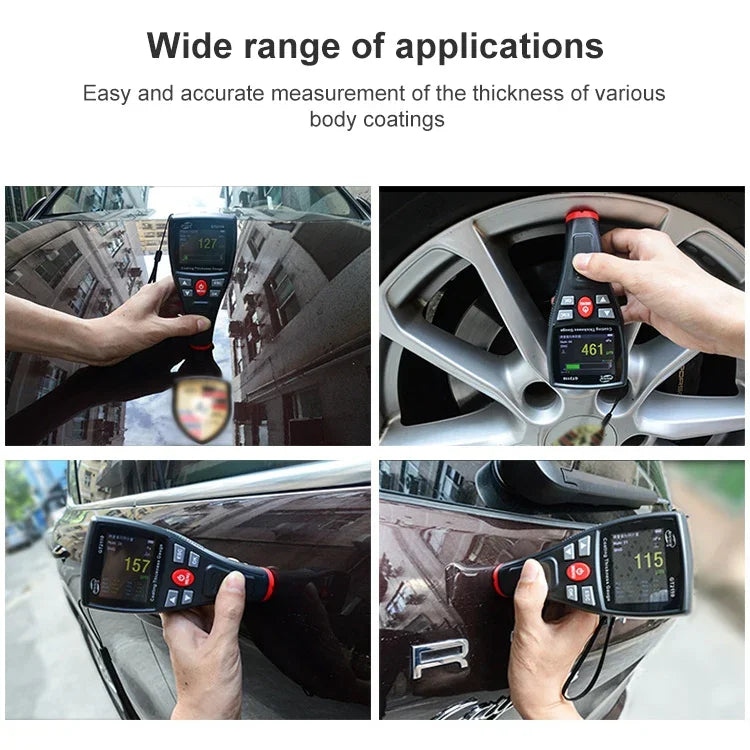 مقياس سمك طلاء بشاشة ملونة Wintact WT2110، WT2110