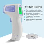 Wintact WT3652 مقياس حرارة بالأشعة تحت الحمراء بدون تلامس لقياس درجة الحرارة، WT3652