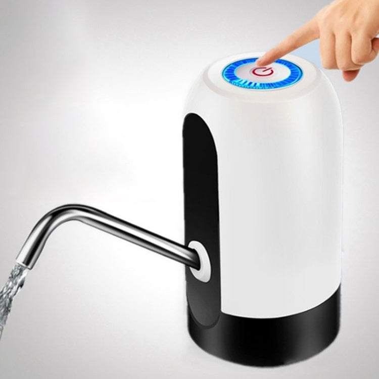 موزع مياه كهربائي لزجاجات A1 مع مضخة أوتوماتيكية (أبيض)، مضخة أوتوماتيكية لزجاجات A1