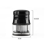 مطرقة تطرية اللحم من الفولاذ المقاوم للصدأ kn602 بعدد 56 سن، 10.5x8 سم