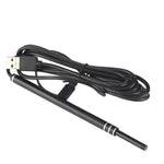 كاميرا فحص أذن USB 3 في 1 i96، كاميرا HD 0.3 ميجابكسل، ملعقة أذن بصرية لهواتف أندرويد OTG والكمبيوتر وماك بوك، كابل بطول 1.85 متر، 3 في 1 أسود 0.3 ميجابكسل