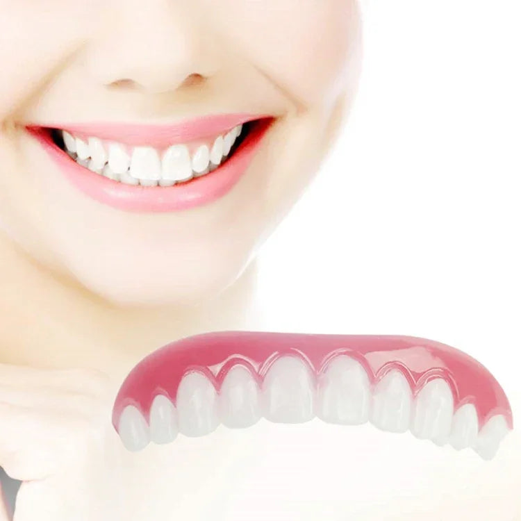 أدوات تجميل أسنان من السيليكون لتقويم الأسنان المحاكاة مع مرونة وراحة، الطول: 7 سم