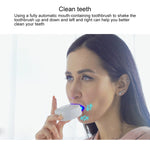 Vwhite جهاز تنظيف الأسنان التلقائي الكهربائي من السيليكون مع 3 أوضاع تنظيف