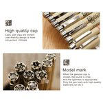 2 PCS Archival Pigment Ink Drawing Fineliner Pens Nib Manga Micron Pen, 0.25mm, 0.3mm, 0.35mm, 0.45mm, 0.5mm