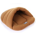 Slipper Shape Polar Fleece Warm Thicken Pet Dogs Cats House Size: L, 58×68×32cm, Size: L