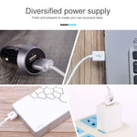مروحة صغيرة مبتكرة معلقة على الرقبة مع إضاءة LED خارجية، F008 (أسود)، F008، F008 (أزرق)، F008 (أبيض)