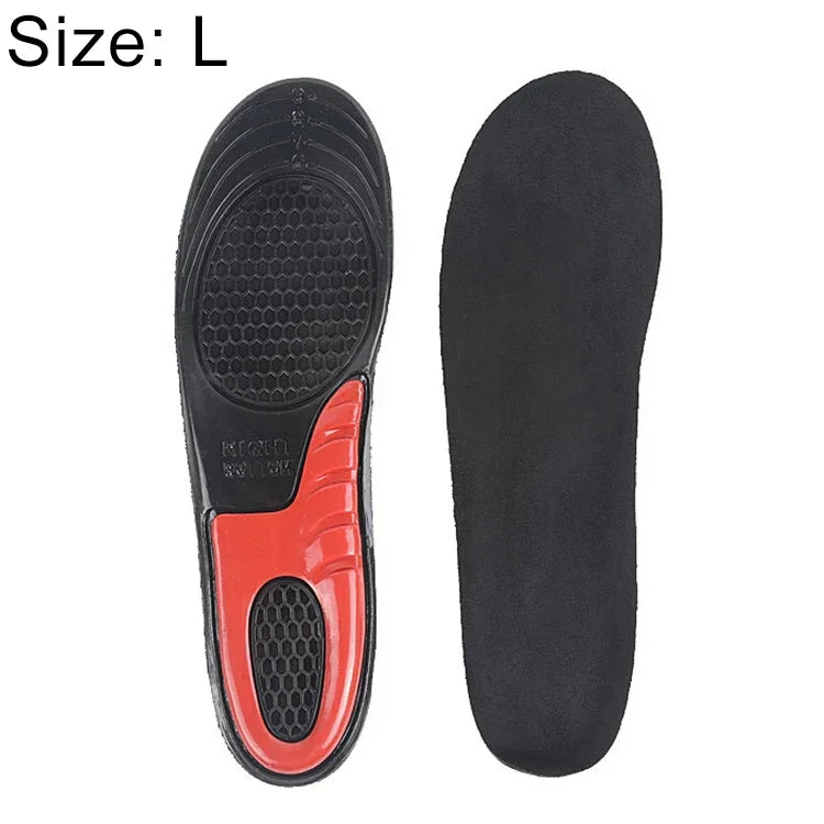 1 Pair Military Training Shock Resistance Sports Insoles Soft and Comfortable Stretch Thick Insoles, Size: L(43-46 Yards), Size: L(43-46 Yards)