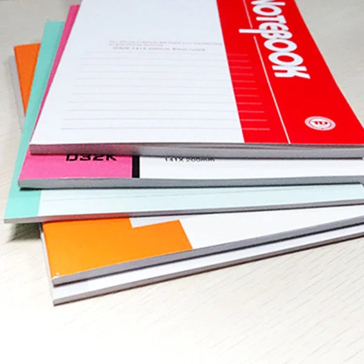 10 PCS 20 Pages A5 Soft Cover Diary Notebook Office Supply, Random Color Delivery, 20 Pages