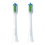 رأس فرشاة أسنان ذكية هواوي Lebooo LBS-T053A 2 قطع (لـ HCB0001)، رأس فرشاة LBS-T053A (أسود)، رأس فرشاة LBS-T053A (أبيض)