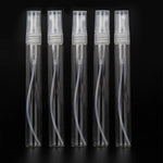 50 قطعة زجاجة عطر بخاخة زجاجة عطر زجاجة فارغة، السعة: 10ML (شفافة)، 10ML (شفافة)